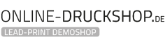 Online-Druckshop | Lead-Print Demoshop